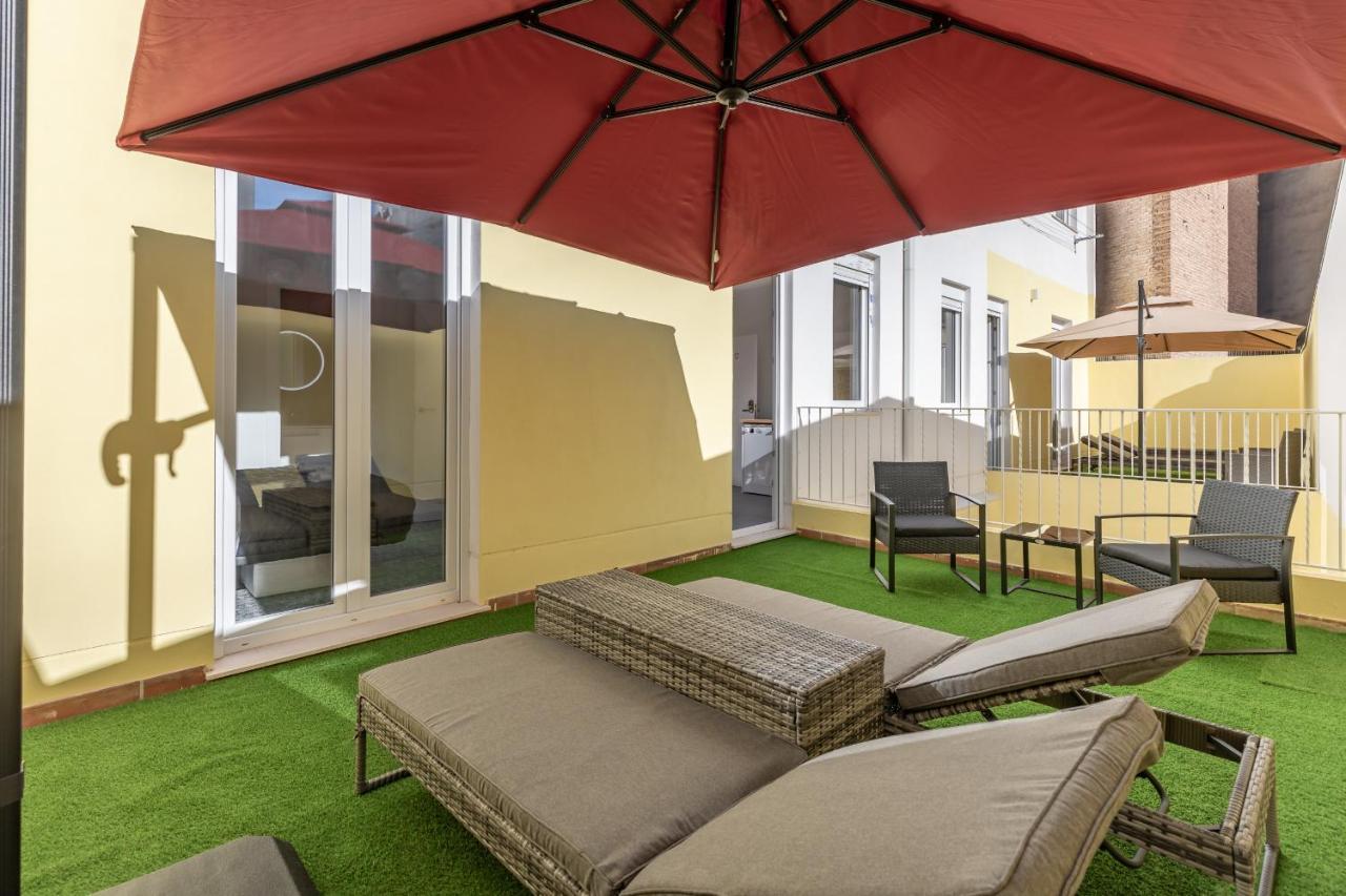 Marvellous Apt With A Large Private Terrace Valencia Exterior foto
