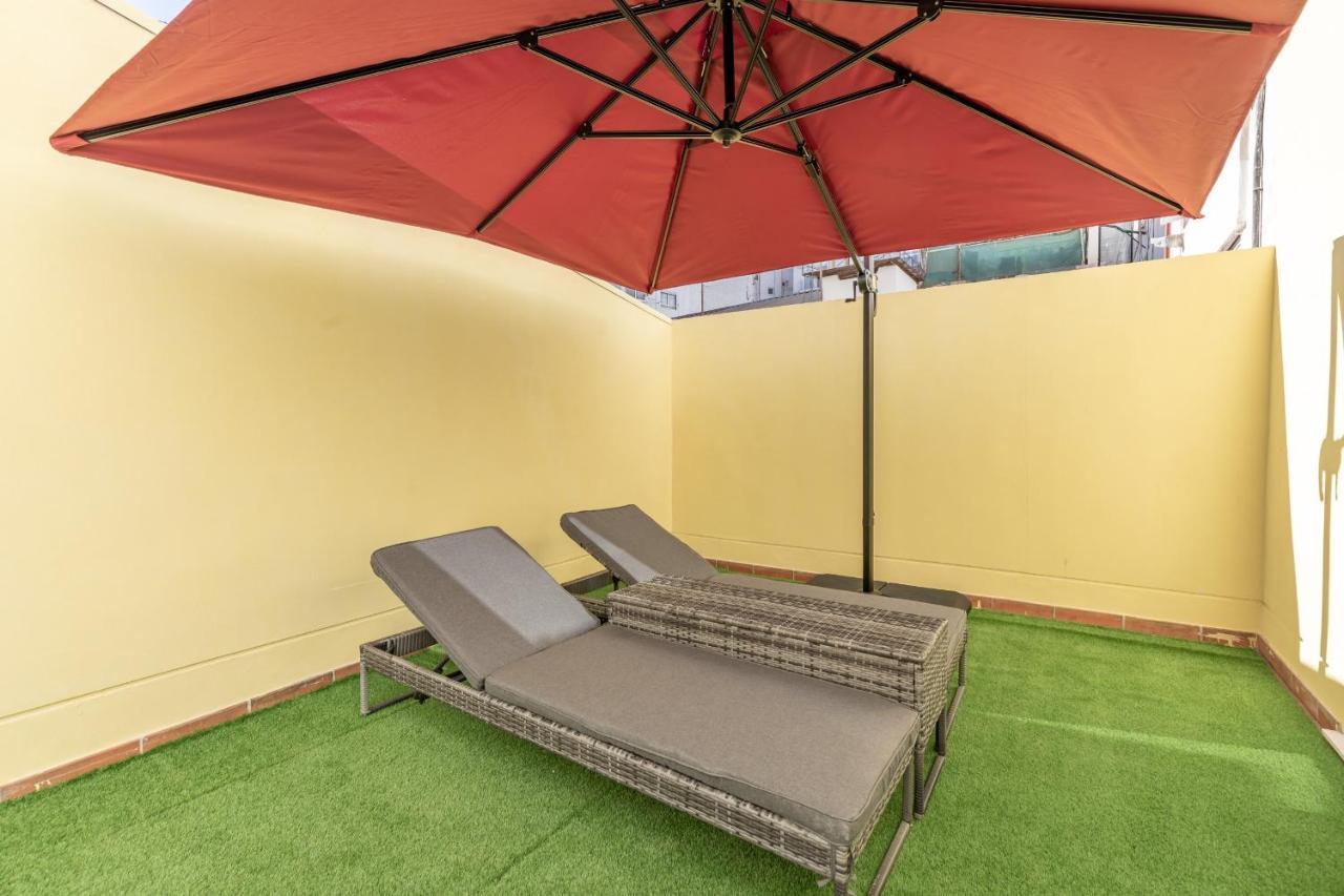 Marvellous Apt With A Large Private Terrace Valencia Exterior foto