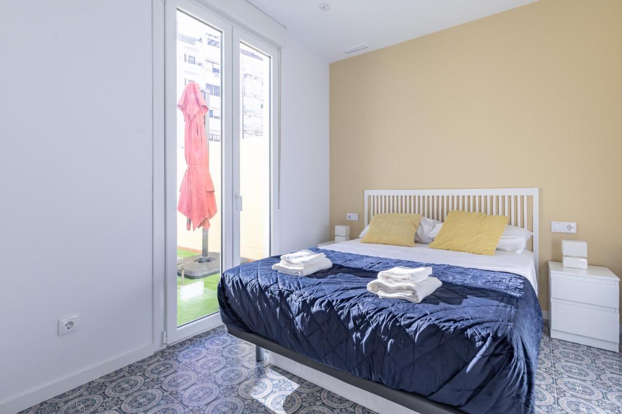 Marvellous Apt With A Large Private Terrace Valencia Exterior foto
