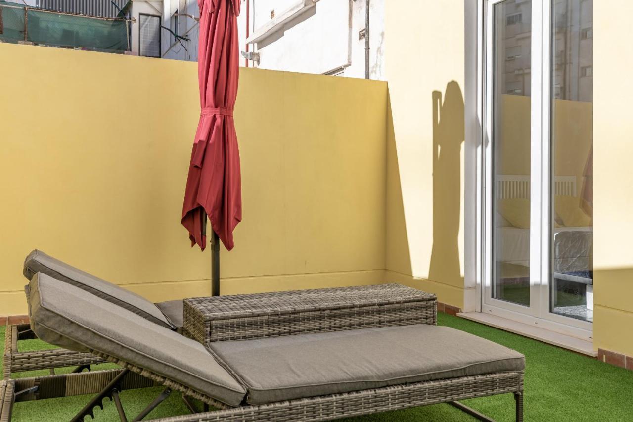Marvellous Apt With A Large Private Terrace Valencia Exterior foto